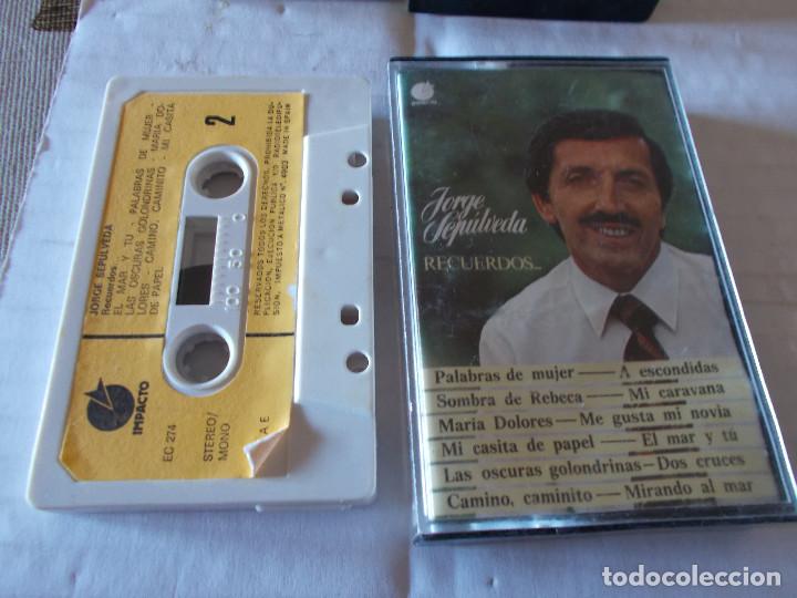 Casetes antiguos: JORGE SEPULVEDA, RECUERDOS. - Foto 1