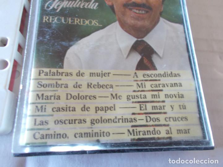 Casetes antiguos: JORGE SEPULVEDA, RECUERDOS. - Foto 2