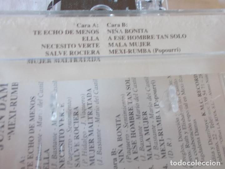 Casetes antiguos: JUAN DAMAS. MEXI RUMBA - Foto 2