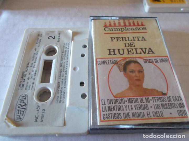 Casetes antiguos: PERLITA DE HUELVA, CUMPLEA&Ntilde;OS. - Foto 1
