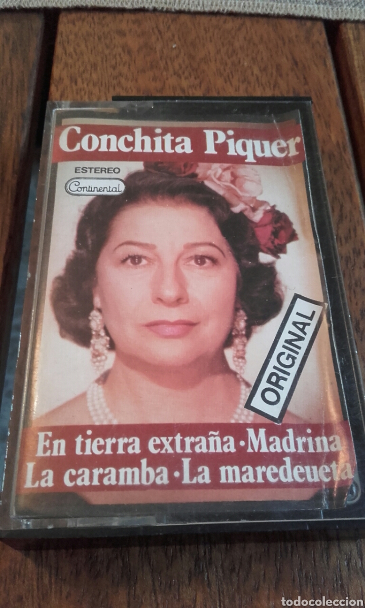 Casetes antiguos: CONCHITA PIQUER CONTINENTAL 1977 - Foto 1