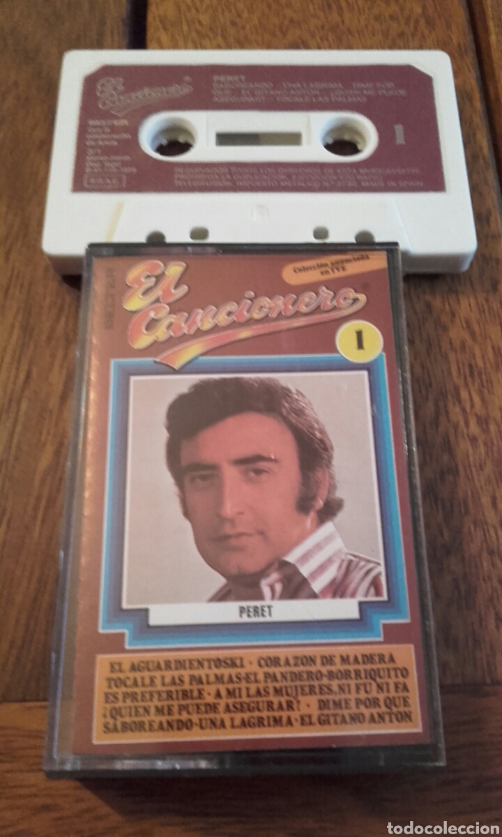 Casetes antiguos: EL CANCIONERO 1 PERET COLECCION TVE 1980