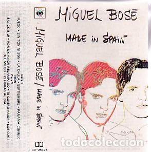 Casetes antiguos: Miguel Bos&eacute; - Made In Spain - Foto 1