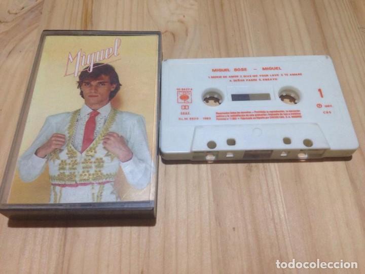 Casetes antiguos: Miguel Bos&eacute; - Miguel - Foto 1
