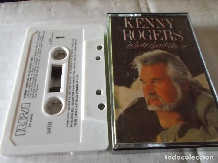 Casetes antiguos: KENNY ROGERS. WHAT ABOUT ME - Foto 1