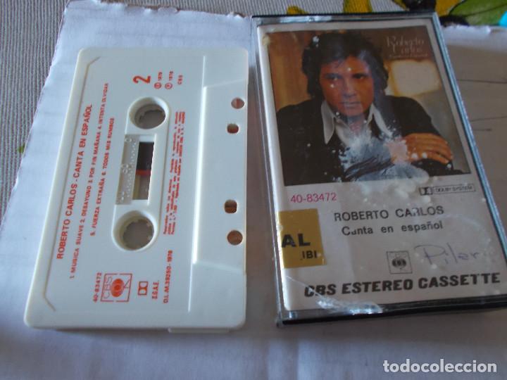 Casetes antiguos: ROBERTO CARLOS, CANTA EN ESPA&Ntilde;OL - Foto 1