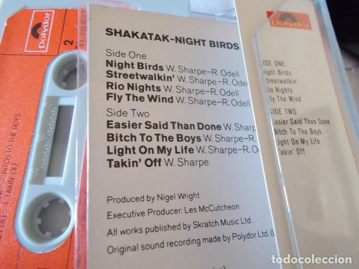 Casetes antiguos: SHAKATAK. NIGHT BIRDS - Foto 2