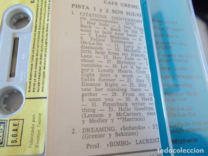Casetes antiguos: CAF&Eacute; CREME. MINI-CASSETTE DE MAXI SINGLE - Foto 2