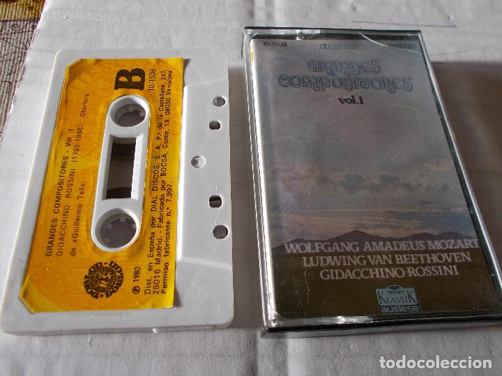 Casetes antiguos: GRANDES COMPOSITORES. VOL. 1