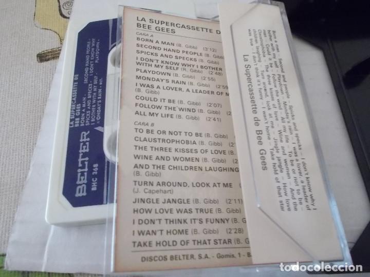 Casetes antiguos: BEE GEES. SUS PRIMERAS GRABACIONES. - Foto 2