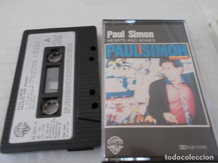Casetes antiguos: PAUL SIMON. HEARTS AND BONES - Foto 1