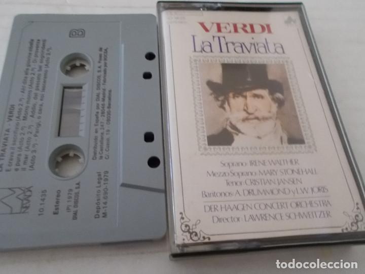 Casetes antiguos: VERDI. LA TRAVIATA - Foto 1