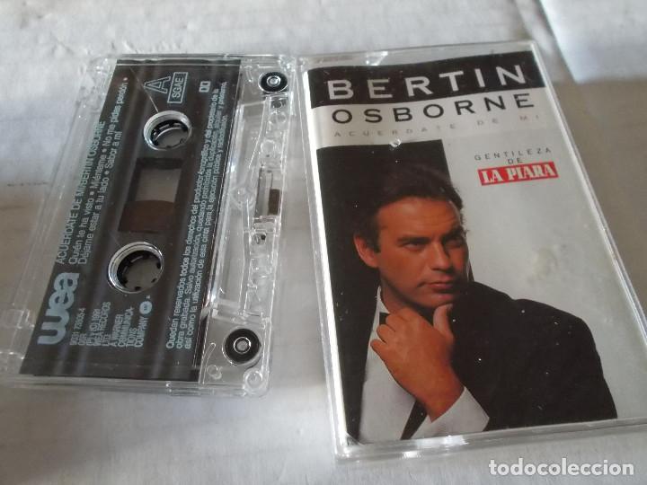 Casetes antiguos: BERTIN OSBORNE. ACUERDATE DE M&Iacute; - Foto 1