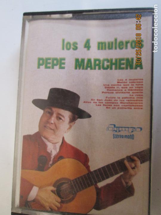 Casetes antiguos: PEPE MARCHENA  LOS CUATRO MULEROS 1974 - Foto 1