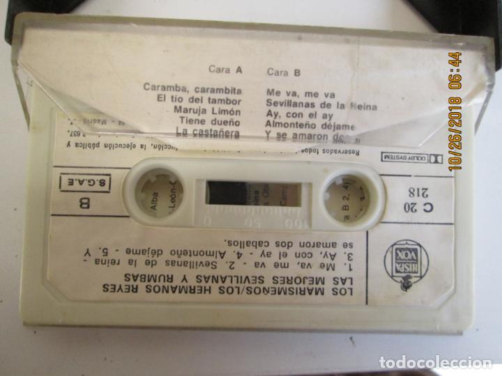 Casetes antiguos: LOS MARISME&Ntilde;OS - LOS HERMANOS REYES HISPAVOX 1979 - Foto 2