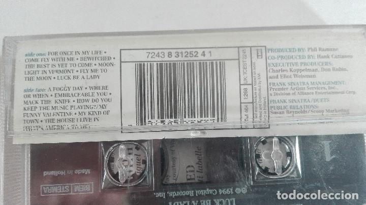 Casetes antiguos: FRANK SINATRA DUETS II CASSETTE CASETE - Foto 2