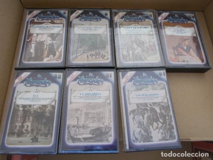 Casetes antiguos: LA ZARZUELA . LOTE DE 7 CINTAS  N&ordm; 5,9,26,40,45,51,91,