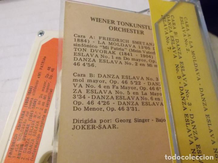 Casetes antiguos: SMETANA, DVORAK. - Foto 3