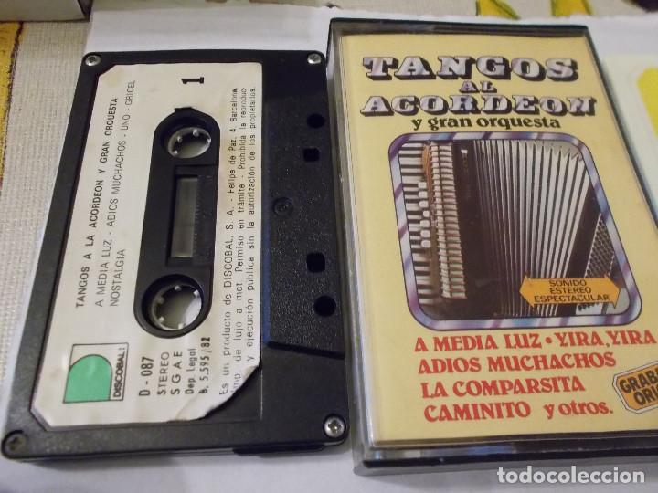 Casetes antiguos: TANGOS AL ACORDEON. - Foto 1