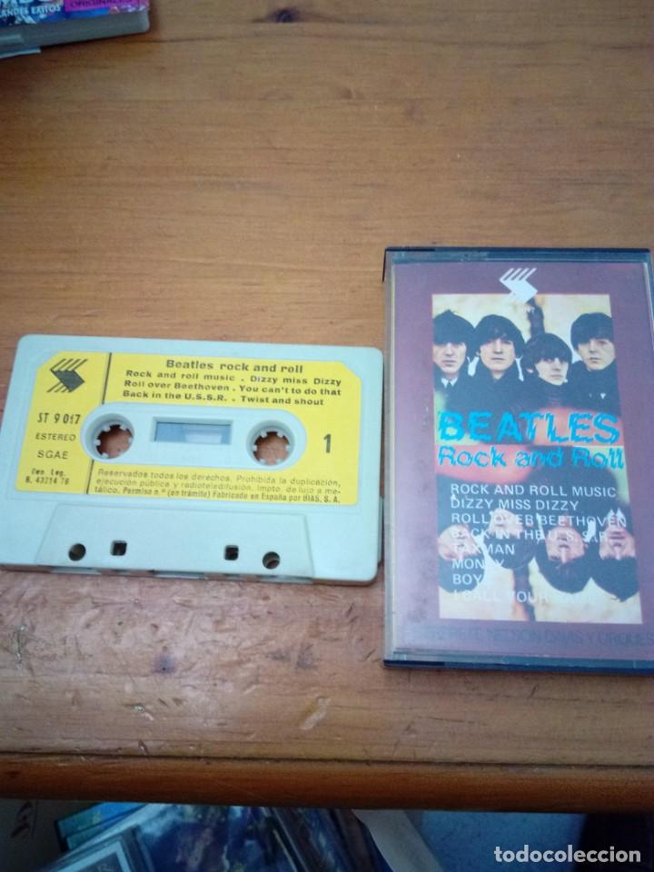 Casetes antiguos: BEATLES ROCK AND ROLL. INTERPRETE NELSON DAVIS Y ORQUESTA. C19F - Foto 2