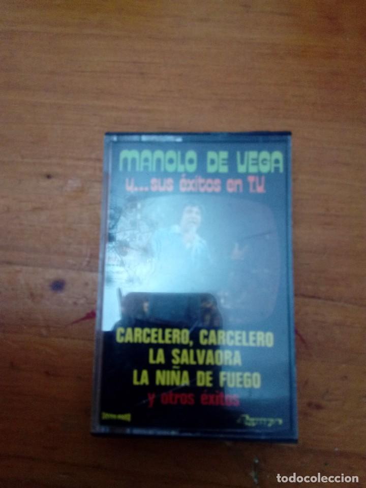 Casetes antiguos: MANOLO DE VEGA. Y SU EXITOS EN T.V. C14F - Foto 1