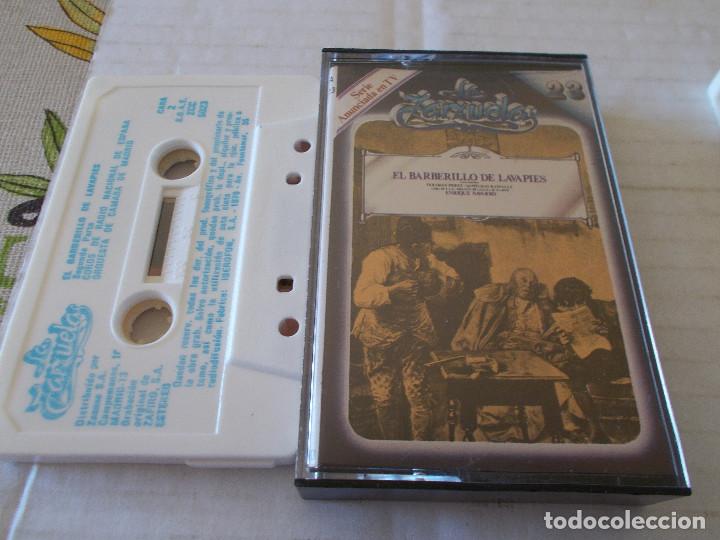 Casetes antiguos: LA ZARZUELA. EL BARBERILLO DE LAVAPIES.