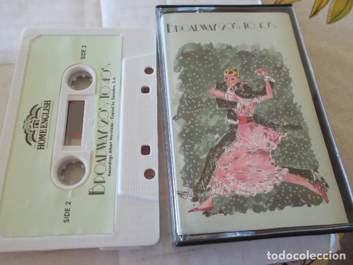 Casetes antiguos: BROADWAY 20 TO 40. ENGLISH THROUGH MUSIC  1