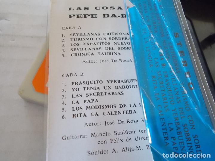 Casetes antiguos: LAS COSAS DE PEPE DA ROSA 2 - Foto 2