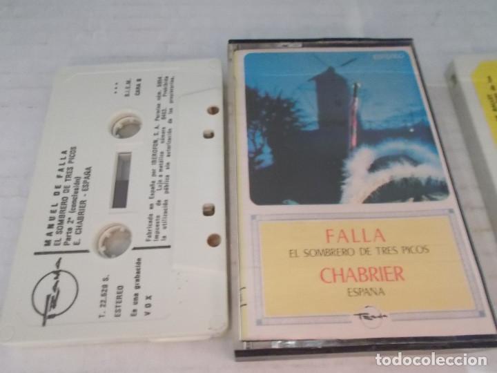 Casetes antiguos: FALLA. CHABRIER - Foto 1