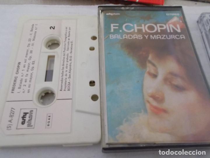 Casetes antiguos: F. CHOPIN, BALADAS Y MAZURCA - Foto 1