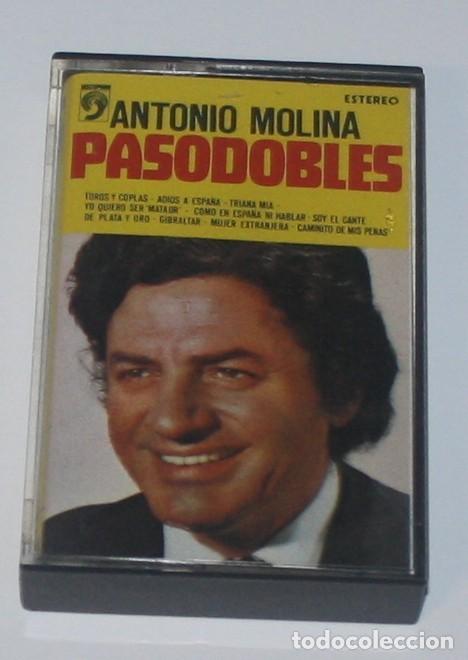 Casetes antiguos: Antonio Molina - Pasodobles - Foto 1