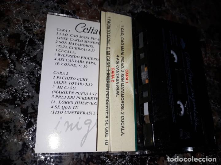 Casetes antiguos: Casete, Celia cruz, inigualable - Foto 3