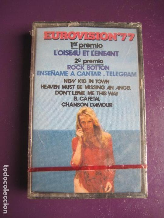 Casetes antiguos: EUROVISION 77 CASETE NEVADA PRECINTADA - VERSIONES DE ESTUDIO