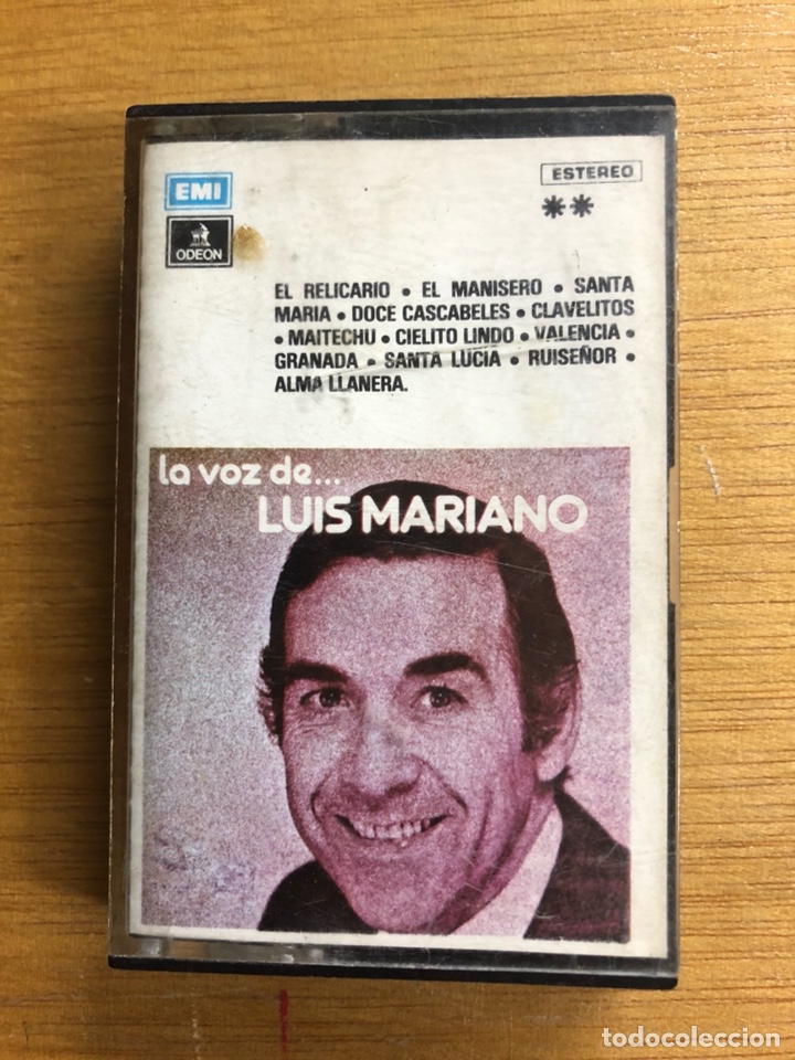 Casetes antiguos: La voz de luis mariano - Foto 1