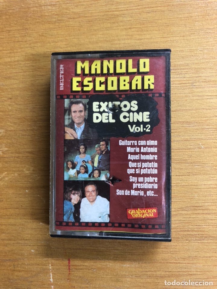Casetes antiguos: Manolo Escobar &eacute;xitos del cine volumen 2 - Foto 1