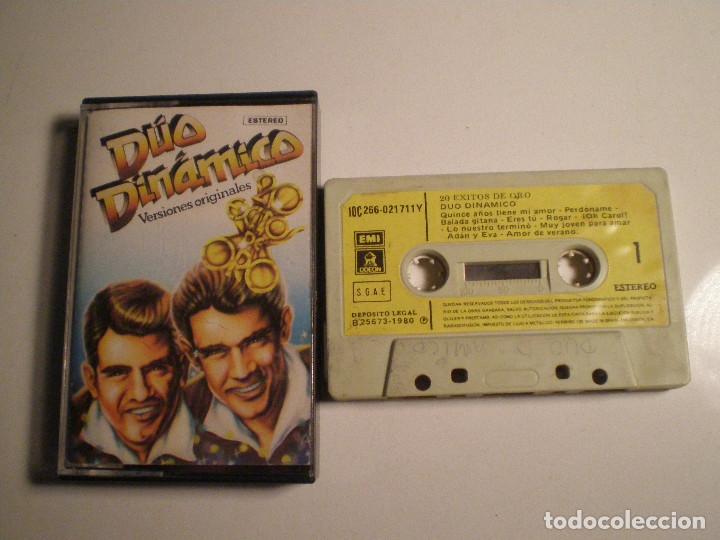 Casetes antiguos: DUO DINAMICO - 20 Exitos De Oro - CASETE EMI ODEON 1980 - Foto 1