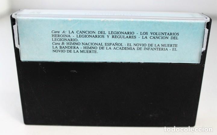 Casetes antiguos: Cinta de cassette Himno de la legi&oacute;n. - Foto 2