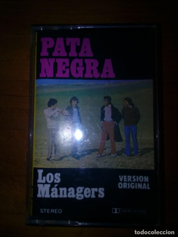 Casetes antiguos: LOS MANAGERS. PATA NEGRA. C10F - Foto 1