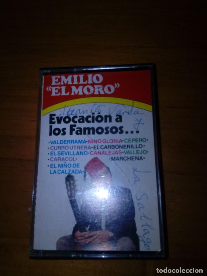 Casetes antiguos: EMILIO EL MORO. EVOCACI&Oacute;N A LOS FAMOSOS. . C19F - Foto 1