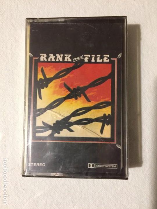 Casetes antiguos: Rank and File. Precintada - Foto 1
