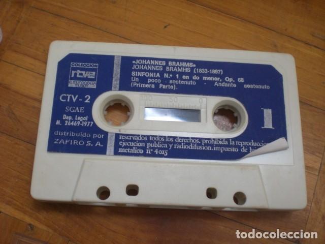 Casetes antiguos: Johannes Brahms colecci&oacute;n RTVE - Foto 2