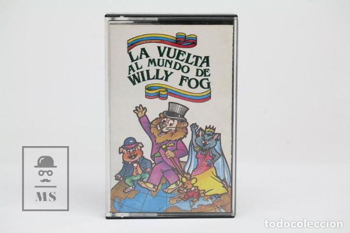 Casetes antiguos: Cinta de Casete/Cassette - La Vuelta al Mundo de Willy Fog - Iberson - A&ntilde;o 1984