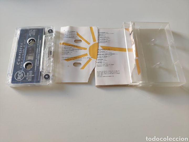 Casetes antiguos: C&oacute;mplices. Est&aacute; llorando el sol. - Foto 3