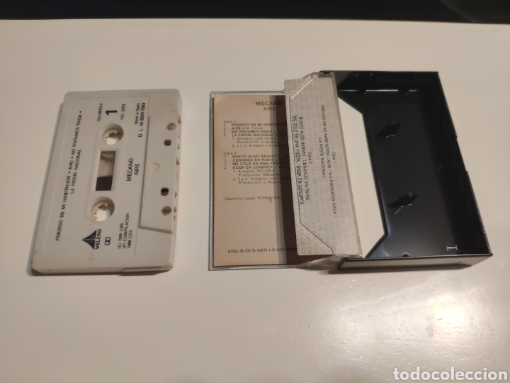 Casetes antiguos: Mecano. 2 cintas - Foto 3
