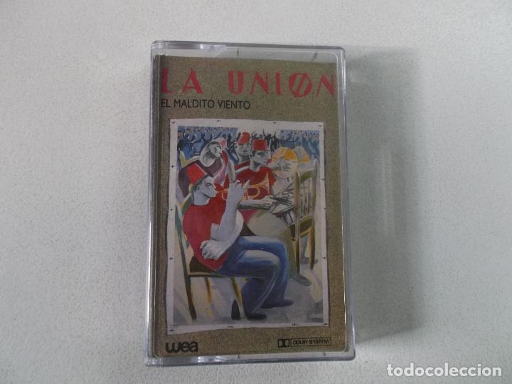 Casetes antiguos: LA UNION EL MALDITO VIENTO WEA 1985 - Foto 1