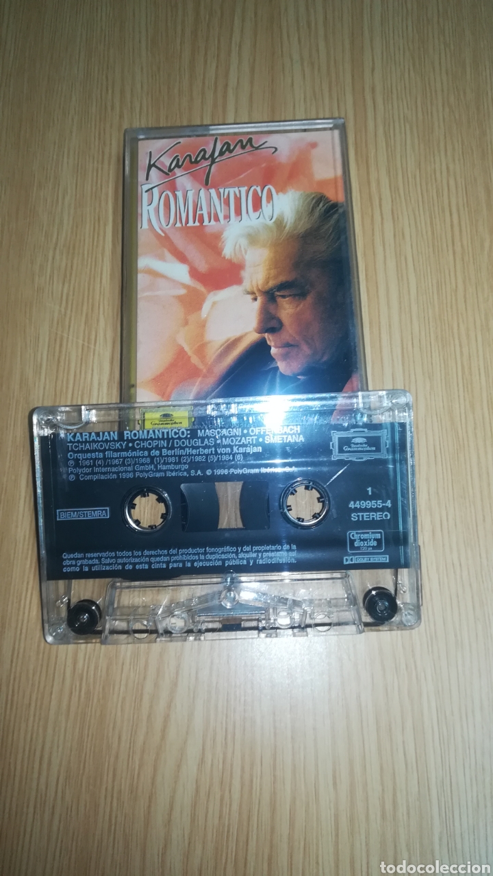Casetes antiguos: Karajan - Romantico . - Foto 2