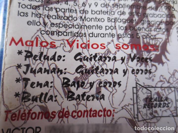 Casetes antiguos: Malos Vicios - Circo Absurdo (Cinta Cassette 1997) - Foto 13