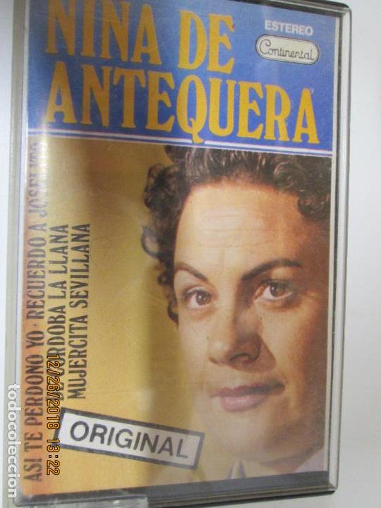 Casetes antiguos: NI&Ntilde;A DE ANTEQUERA - ASI TE PERDONO YO - Foto 1
