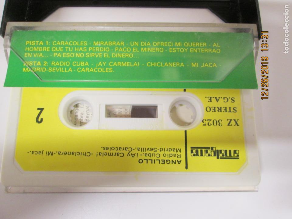 Casetes antiguos: ANGELILLO - CARACOLES .- MIRABRAS - Foto 2