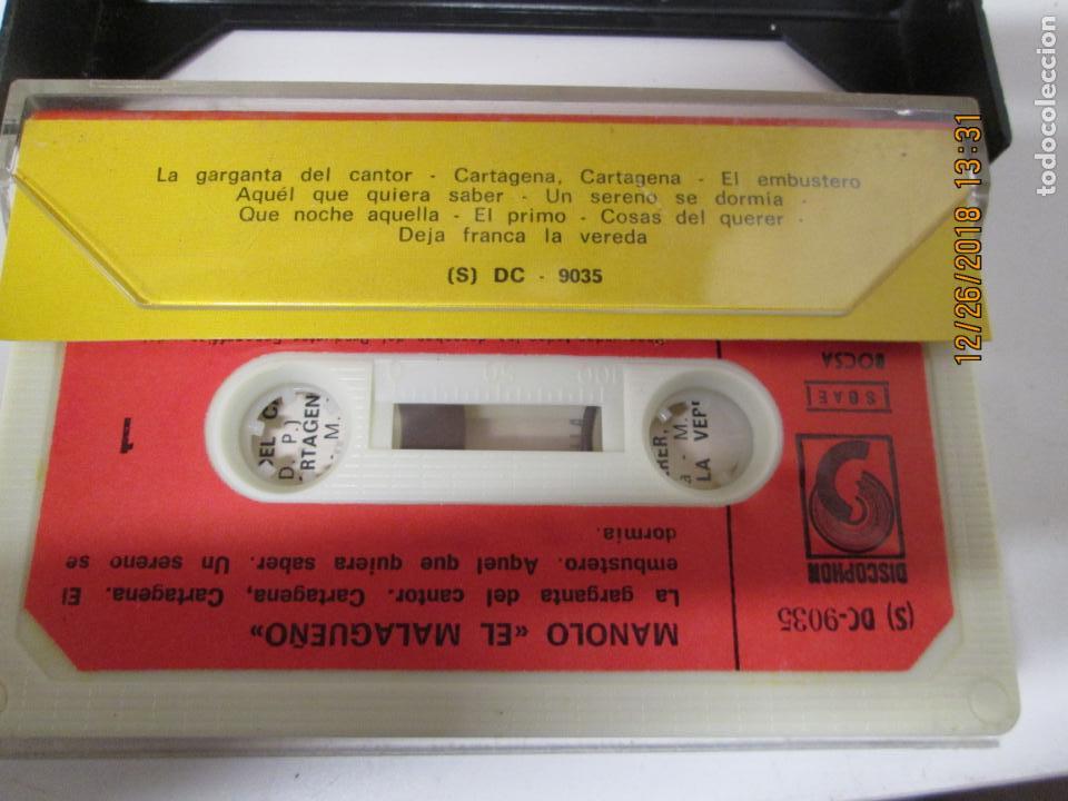 Casetes antiguos: MANOLO EL MALAGUE&Ntilde;O - Foto 2